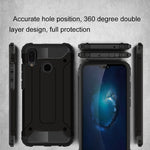 Per Huawei P20 Lite Custodia robusta con cover posteriore combinata in TPU + PC per tutto il corpo, For Huawei P20 Lite, Huawei P20 Lite