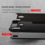 Per Huawei P20 Lite Custodia robusta con cover posteriore combinata in TPU + PC per tutto il corpo, For Huawei P20 Lite, Huawei P20 Lite
