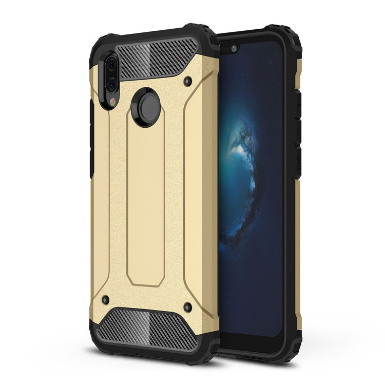 Per Huawei P20 Lite Custodia robusta con cover posteriore combinata in TPU + PC per tutto il corpo, For Huawei P20 Lite, Huawei P20 Lite
