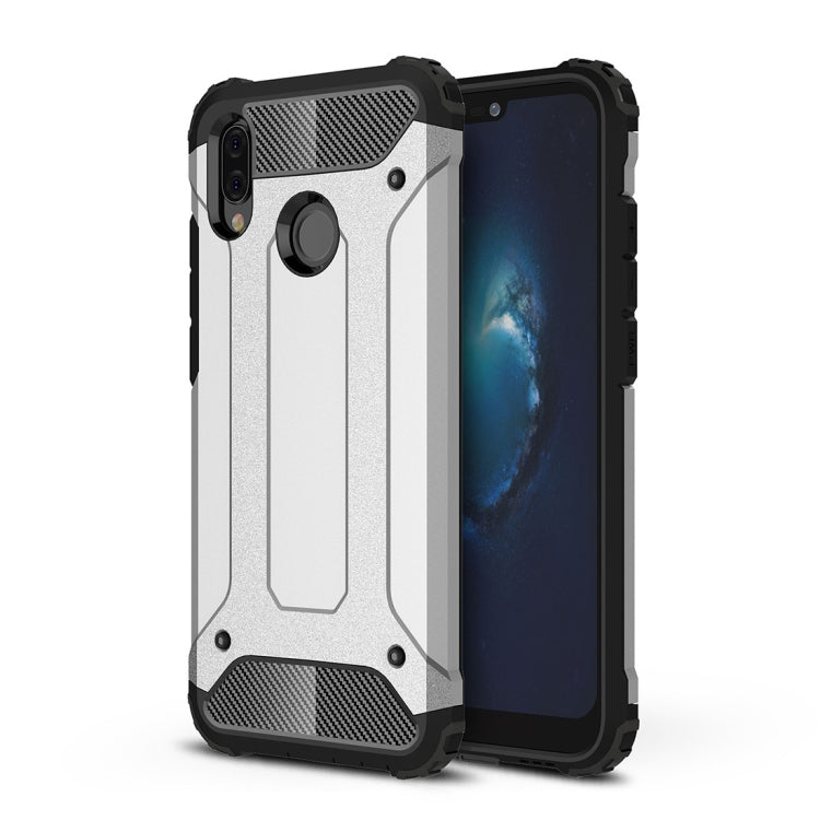 Per Huawei P20 Lite Custodia robusta con cover posteriore combinata in TPU + PC per tutto il corpo, For Huawei P20 Lite, Huawei P20 Lite