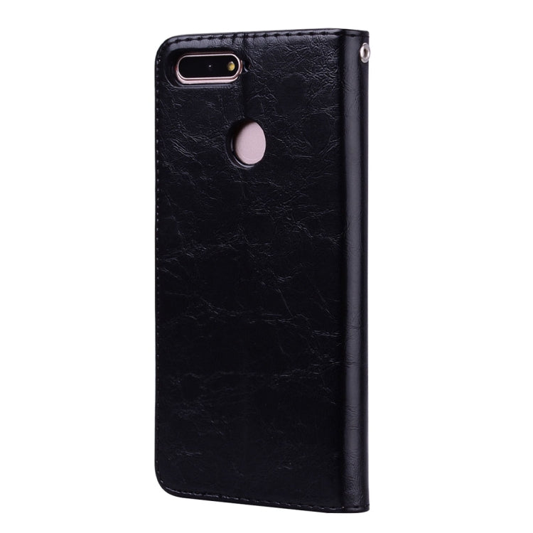 Custodia portafoglio in pelle per Huawei Honor 7A