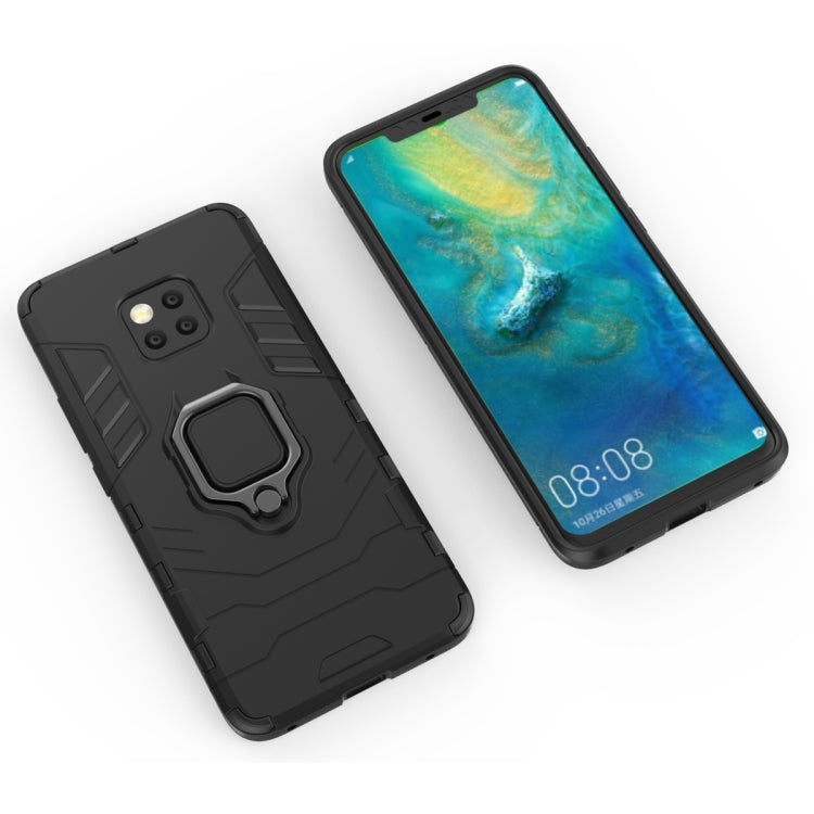 Custodia protettiva antiurto PC + TPU per Huawei Mate 20 Pro, con supporto ad anello magnetico, For Huawei Mate 20 Pro