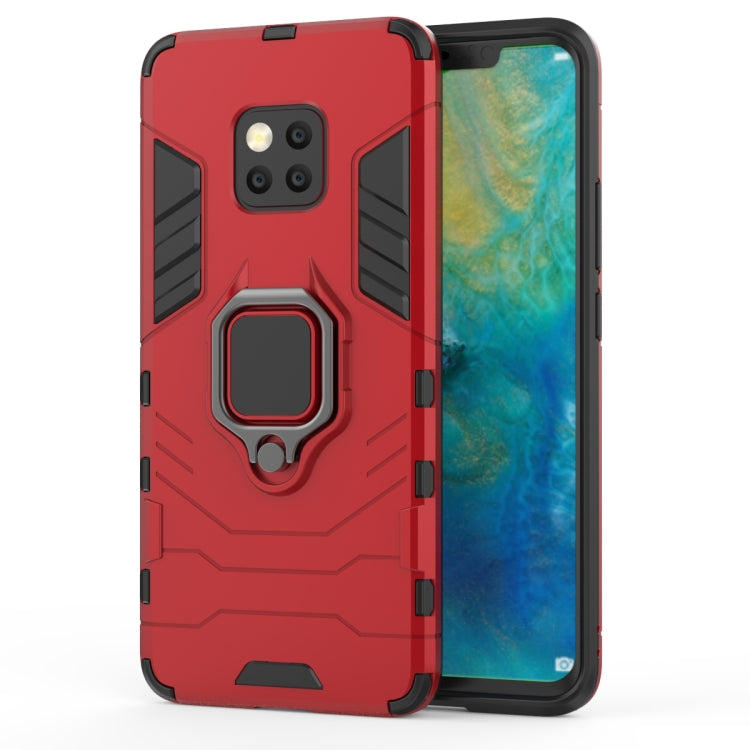 Custodia protettiva antiurto PC + TPU per Huawei Mate 20 Pro, con supporto ad anello magnetico, For Huawei Mate 20 Pro