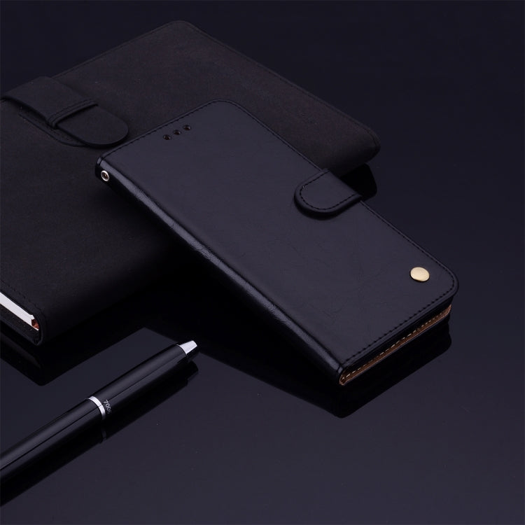 Custodia in pelle a vibrazione orizzontale con texture a cera d'olio stile business per Huawei Nova 3i e P smart Plus, con supporto, slot per carte e portafoglio, For Huawei Nova 3i