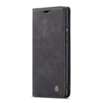 CaseMe-013 Custodia Multifunzionale in Pelle con Flip Orizzontale Smerigliato retrò per Huawei P30 Lite, con Slot per Schede, Supporto e Portafoglio, For Huawei P30 Lite