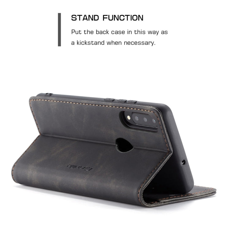 CaseMe-013 Custodia Multifunzionale in Pelle con Flip Orizzontale Smerigliato retrò per Huawei P30 Lite, con Slot per Schede, Supporto e Portafoglio, For Huawei P30 Lite