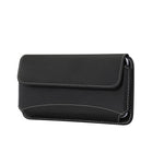 Custodia in pelle da uomo universale in tessuto Oxford portatile per cellulare, marsupio per smartphone Huawei Mate 20 X / 6,9 pollici o inferiori