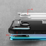 Custodia combinata TPU + PC per Huawei P30 Lite