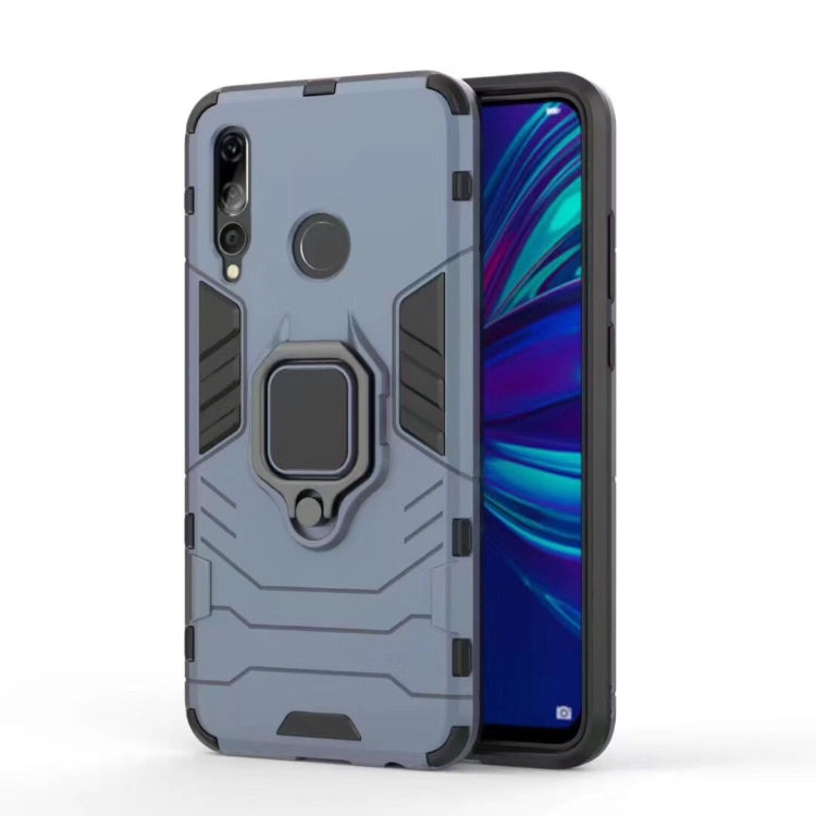Custodia antiurto per PC + TPU con supporto ad anello magnetico per Huawei Enjoy 9s / P Smart+ 2019, For Huawei Enjoy 9s / P Smart+ 2019
