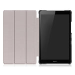 Custodia in pelle con chiusura orizzontale per Huawei MediaPad M5