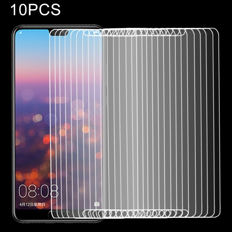 10 PZ per Huawei P20 P20 0,26mm 9H Durezza superficiale 2,5D Pellicola per schermo in vetro temperato antideflagrante, For P20