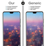 10 PZ per Huawei P20 P20 0,26mm 9H Durezza superficiale 2,5D Pellicola per schermo in vetro temperato antideflagrante, For P20
