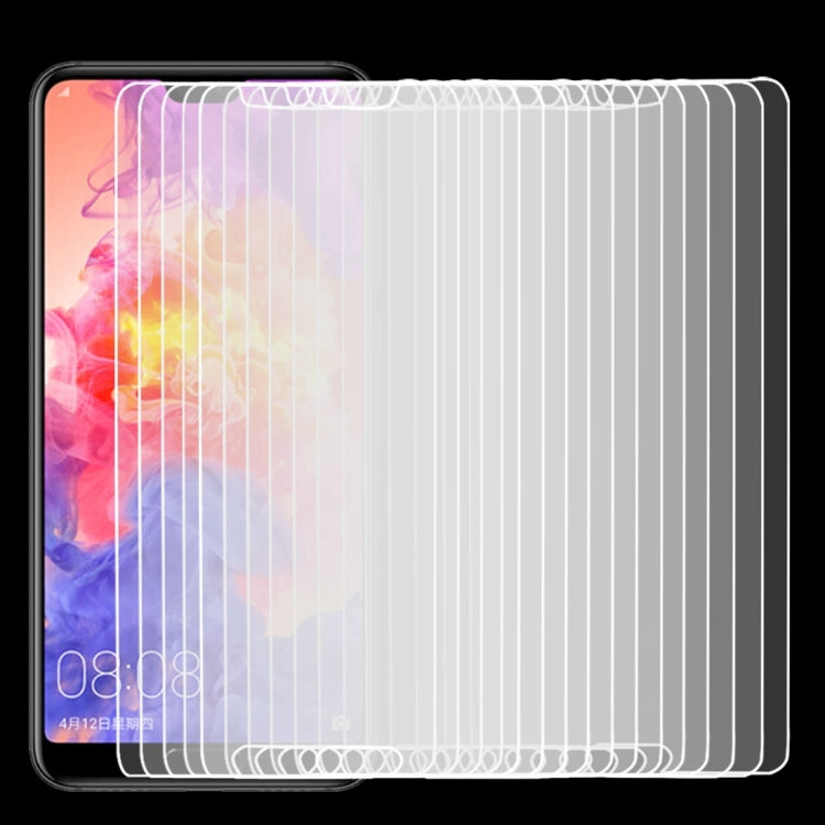 100 PZ per Huawei P20 Pro 0,26mm 9H Durezza superficiale 2.5D Pellicola per schermo in vetro temperato antideflagrante, For P20 Pro