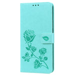 Custodia in pelle PU con chiusura orizzontale in rilievo rosa per Huawei P Smart Z, con supporto, slot per carte e portafoglio, For Huawei P Smart Z