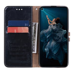 Custodia portafoglio in pelle per Huawei Honor 20 Pro