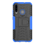 Custodia antiurto TPU+PC con supporto per Huawei P Smart+ 2019