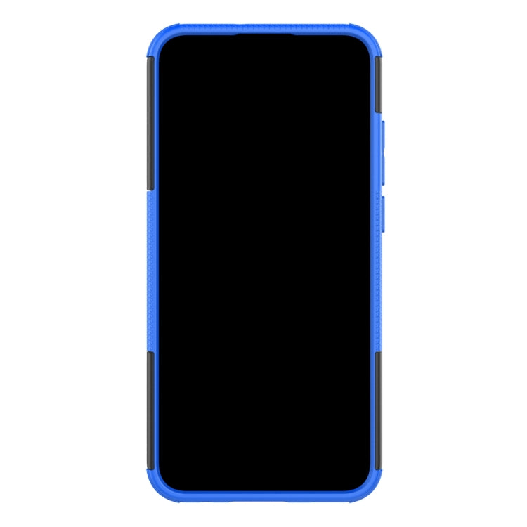 Custodia antiurto TPU+PC con supporto per Huawei P Smart+ 2019