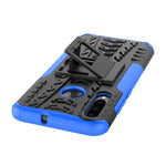 Custodia antiurto TPU+PC con supporto per Huawei P Smart+ 2019