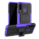 Custodia antiurto TPU+PC con supporto per Huawei P Smart+ 2019