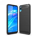 Custodia in TPU fibra di carbonio per Huawei Enjoy 9