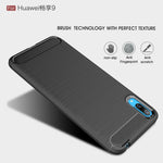 Custodia in TPU fibra di carbonio per Huawei Enjoy 9