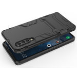 Custodia antiurto in PC + TPU per Huawei P30, con supporto, For Huawei P30