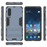 Custodia antiurto in PC + TPU per Huawei P30, con supporto, For Huawei P30