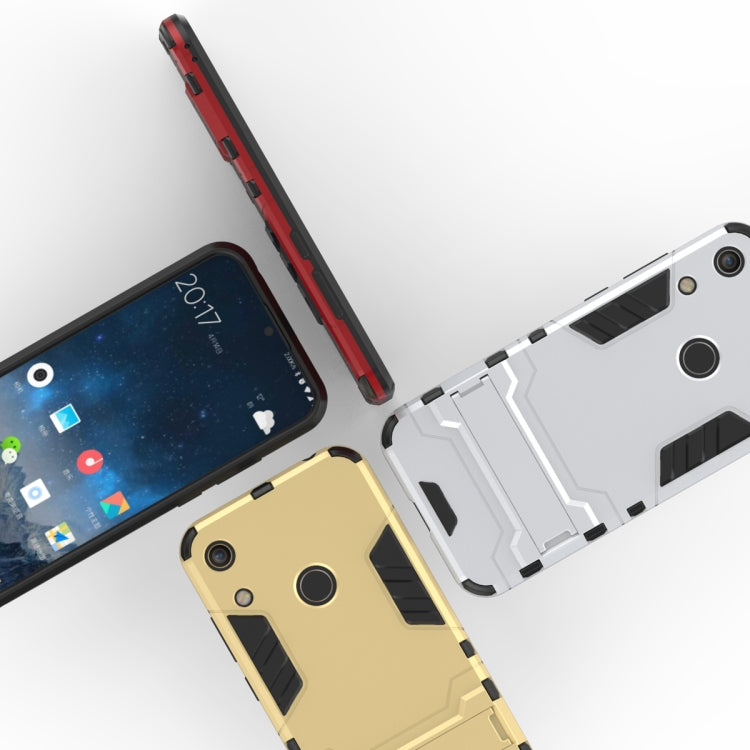 Custodia antiurto PC TPU per Huawei Honor 8A con supporto