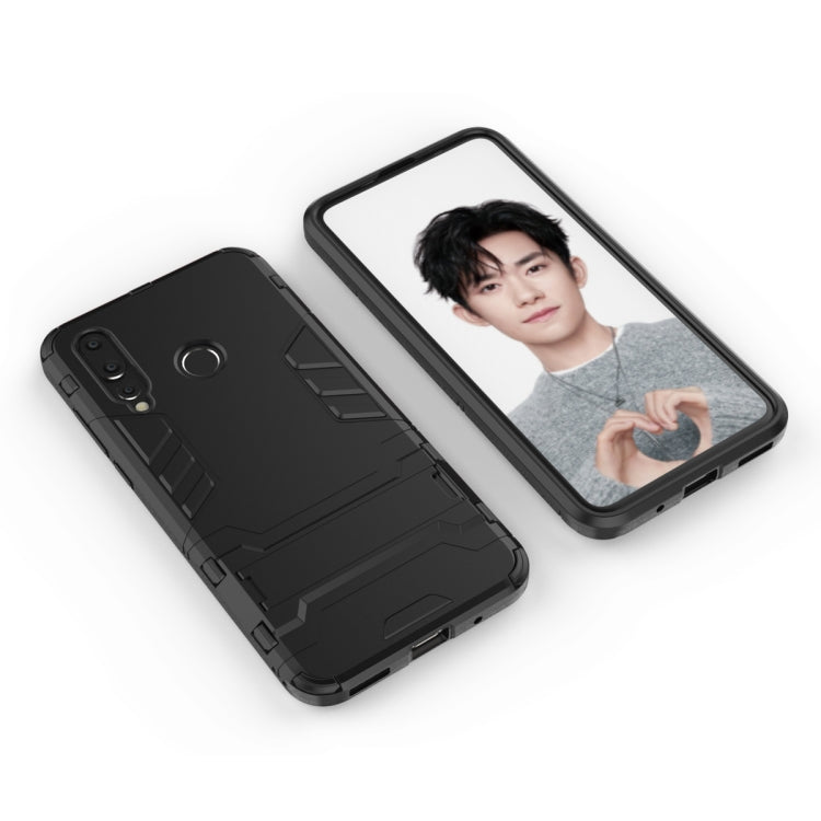 Custodia antiurto in PC + TPU per Huawei Nova 4, con supporto, For Nova 4, For Huawei Nova 4