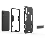 Custodia antiurto in PC + TPU per Huawei Nova 4, con supporto, For Nova 4, For Huawei Nova 4