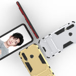 Custodia antiurto in PC + TPU per Huawei Nova 4, con supporto, For Nova 4, For Huawei Nova 4