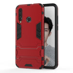 Custodia antiurto in PC + TPU per Huawei Nova 4, con supporto, For Nova 4, For Huawei Nova 4