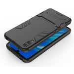 Custodia antiurto per PC + TPU per Huawei Enjoy 9, con supporto, For Huawei Enjoy 9