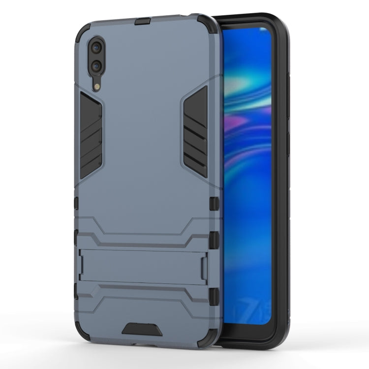 Custodia antiurto per PC + TPU per Huawei Enjoy 9, con supporto, For Huawei Enjoy 9