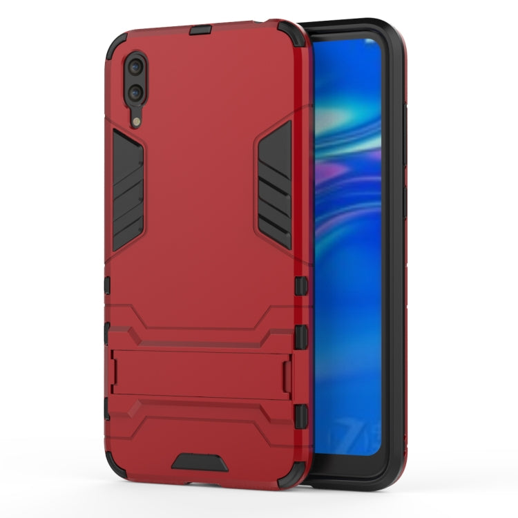 Custodia antiurto per PC + TPU per Huawei Enjoy 9, con supporto, For Huawei Enjoy 9