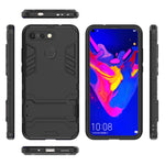 Custodia antiurto per PC + TPU per Huawei Honor V20, con supporto, For Honor V20, For Huawei Honor V20