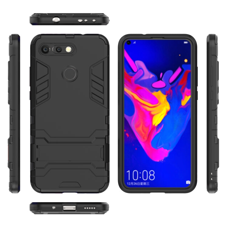 Custodia antiurto per PC + TPU per Huawei Honor V20, con supporto, For Honor V20, For Huawei Honor V20