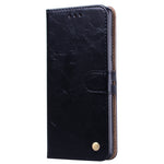 Custodia in pelle con supporto per Huawei P30 Pro