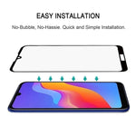 Pellicola in vetro temperato a schermo intero 9H 2.5D da 0,3 mm per Huawei Honor 8A, For Huawei Honor Play 8A