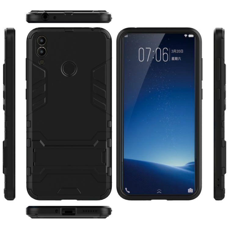 Custodia antiurto in PC + TPU per Huawei Honor 8C, con supporto, For Huawei Honor 8C, For Honor 8C