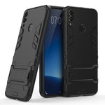 Custodia antiurto in PC + TPU per Huawei Honor 8C, con supporto, For Huawei Honor 8C, For Honor 8C