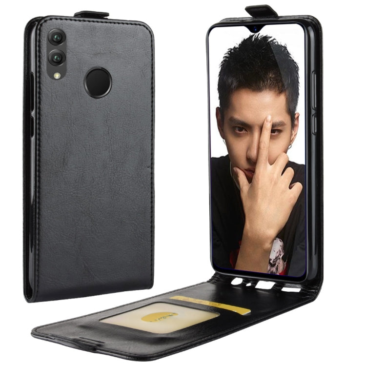 Custodia in pelle con slot carte per Huawei Honor 8X