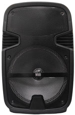 Cassa acustica ricaricabile trolley 12" 40W Luce LED Bluetooth/SD/USB Radio FM HBM-712