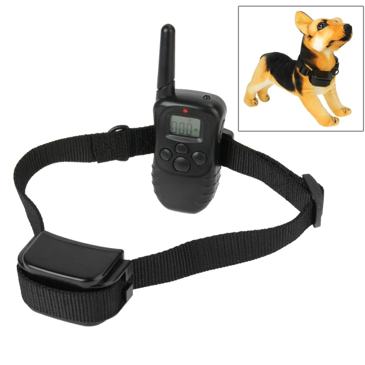 Collare di addestramento per cani da compagnia a distanza da 300 m ricaricabile e impermeabile con display LCD, 300m Remote