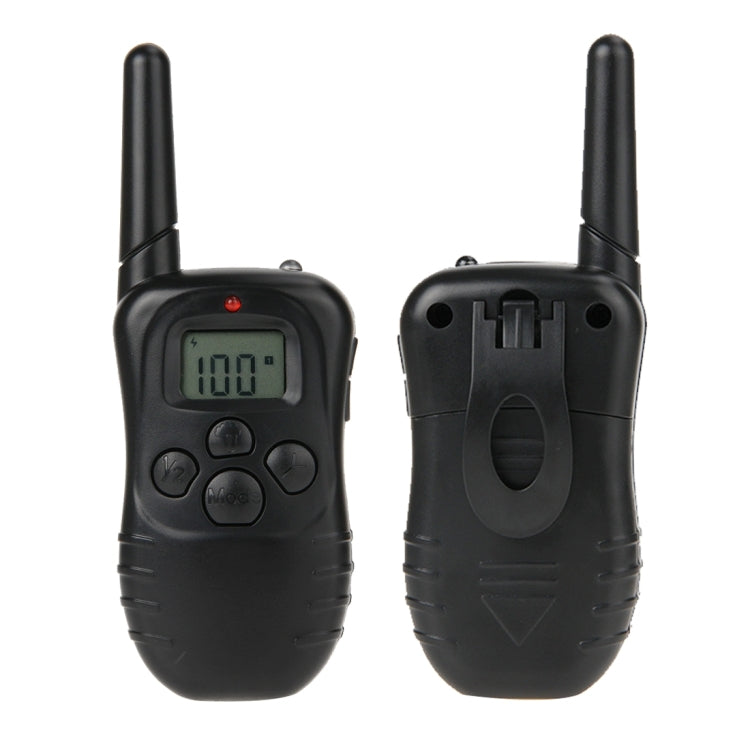 Collare addestramento cani 300m ricaricabile impermeabile LCD