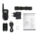 Collare addestramento cani 300m ricaricabile impermeabile LCD