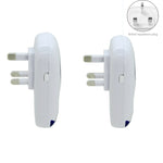 Repellente elettronico ad ultrasuoni anti zanzare per ratti e parassiti da 3 W con luce, spina americana, CA 90-240 V, UK Plug, US Plug