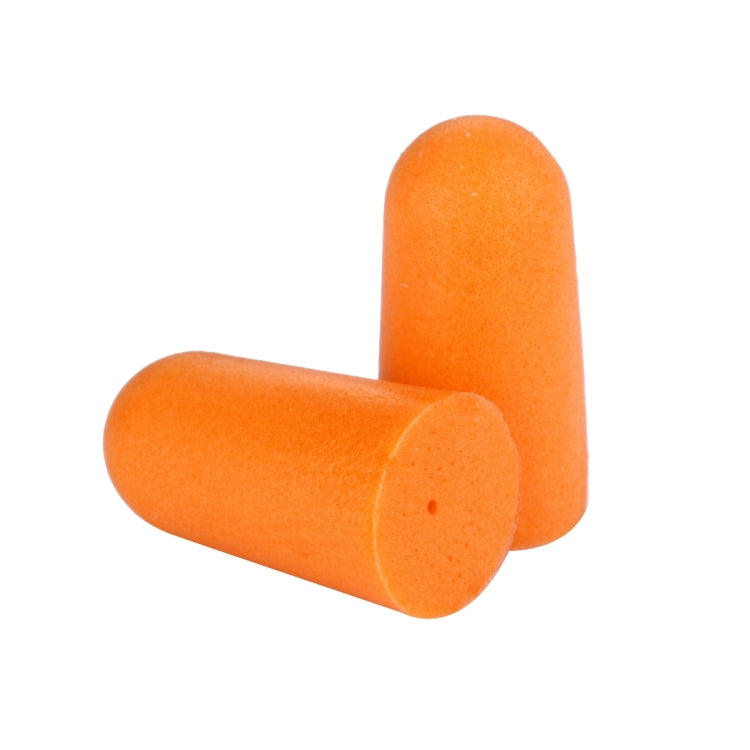 Tappi per orecchie in memory foam arancioni 10 paia