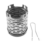Copertura per riscaldatore a infrarossi per tenda da campeggio esterna in acciaio inossidabile, Heater Cover
