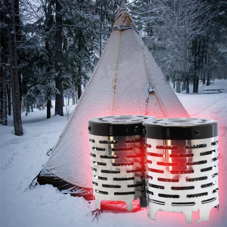 Copertura per riscaldatore a infrarossi per tenda da campeggio esterna in acciaio inossidabile, Heater Cover